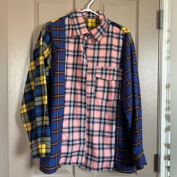 FashionNova Multi-Coloured Flannel - Picture 1 of 2